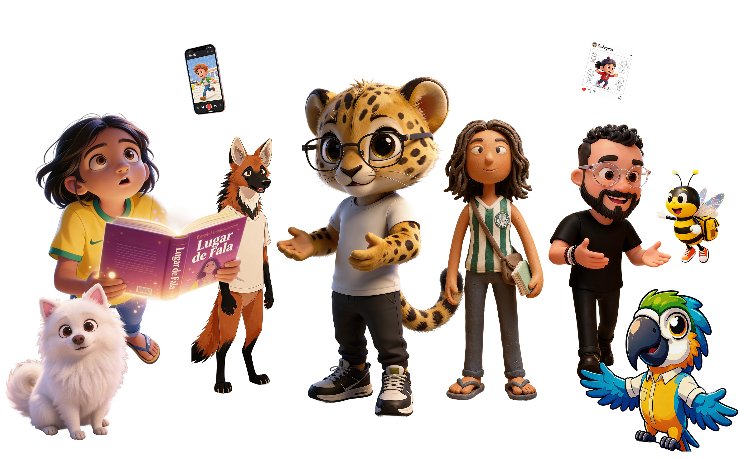 Pequizeiro Animação - Personagens 3D